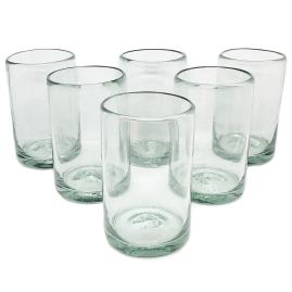 Clear 9 oz Juice Glasses (set of 6)